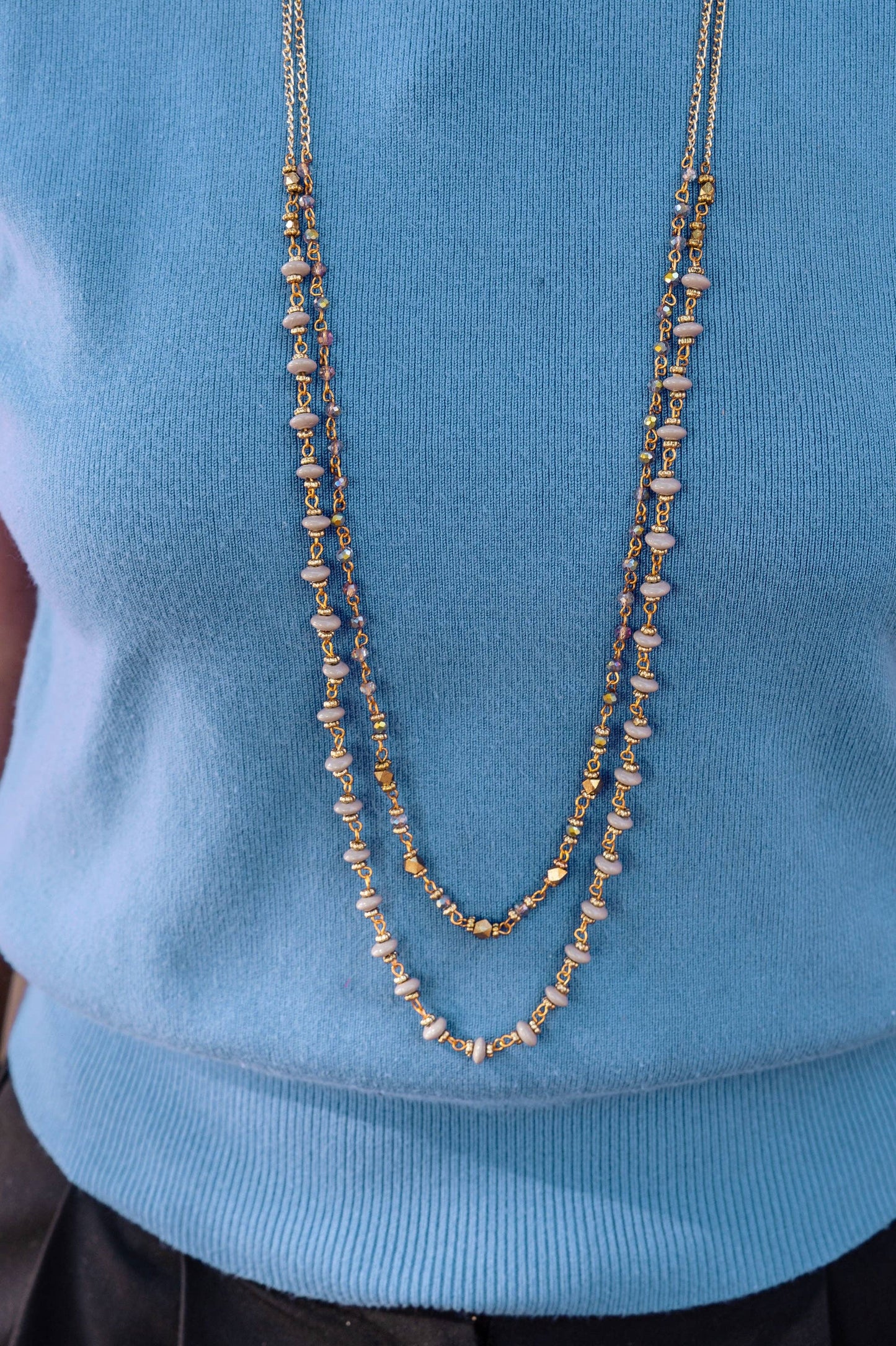 Golden Drift Necklace