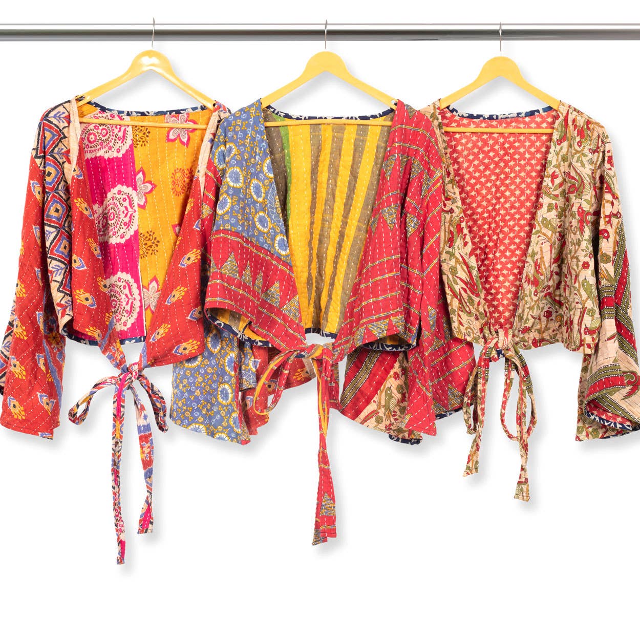 Reversible Kantha Butterfly Top