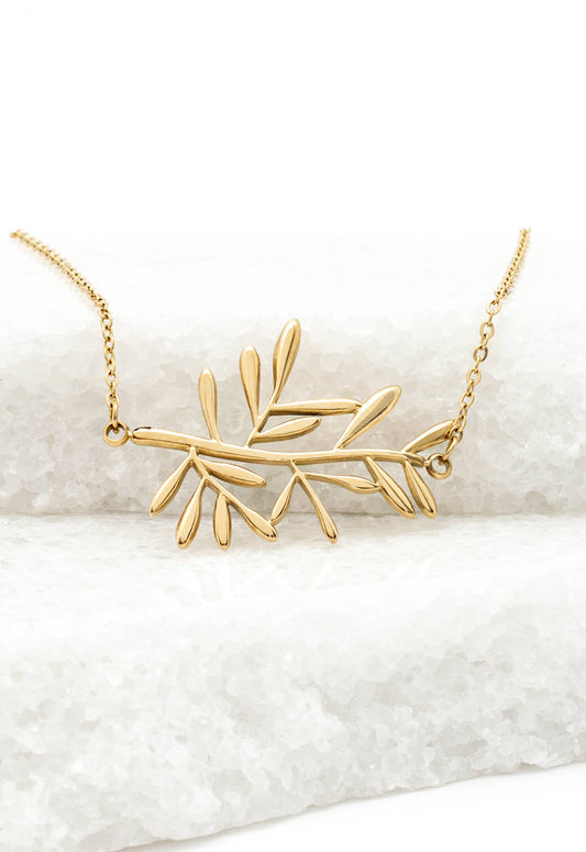 Rooted & Rising Branch Necklace