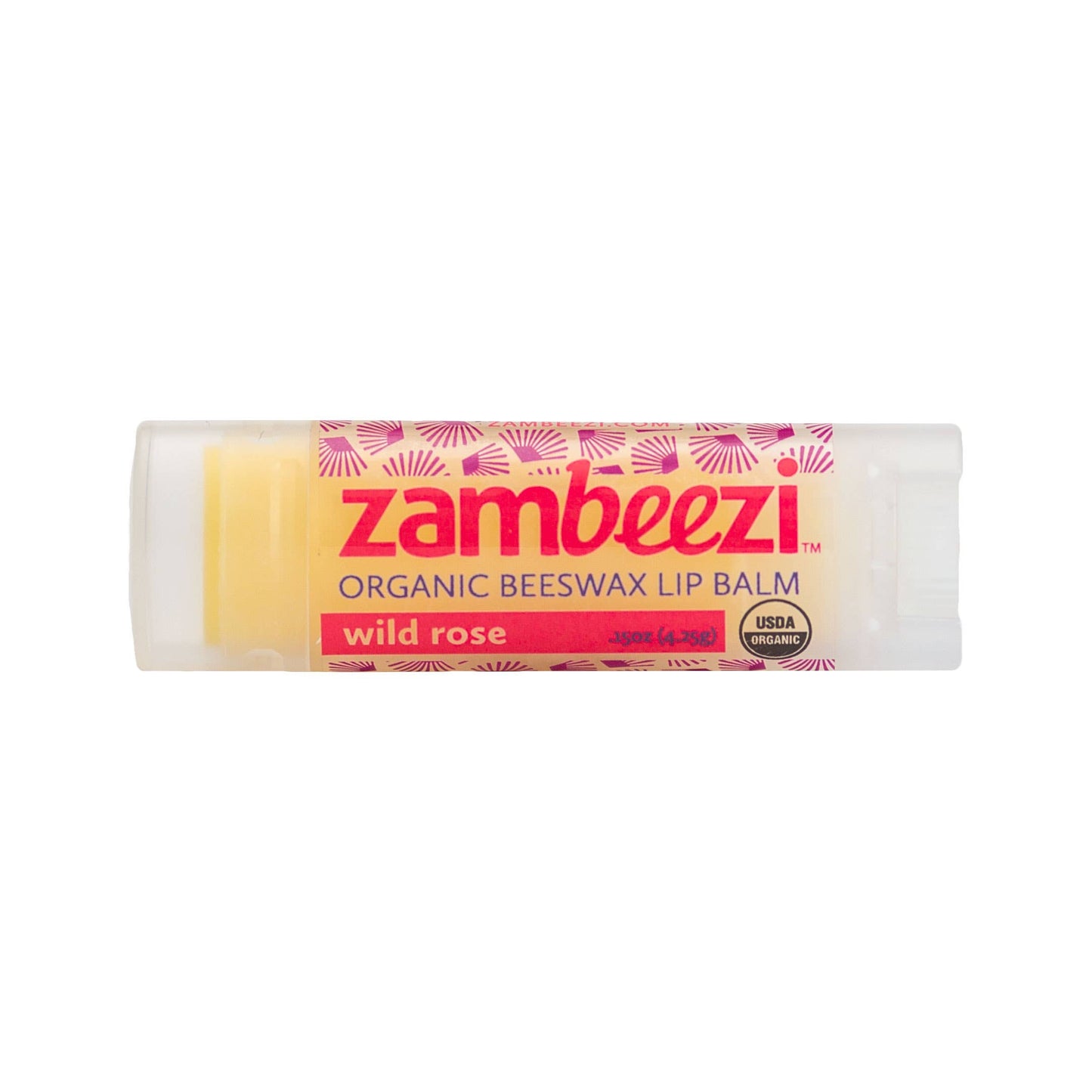 Wild Rose Organic Beeswax Lip Balm