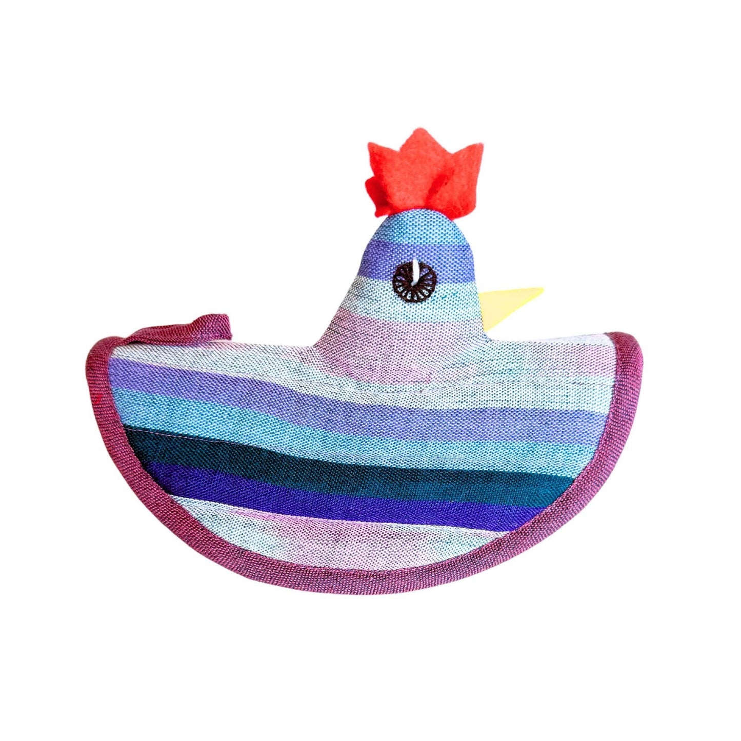 Chicken Pot Holder: Azure
