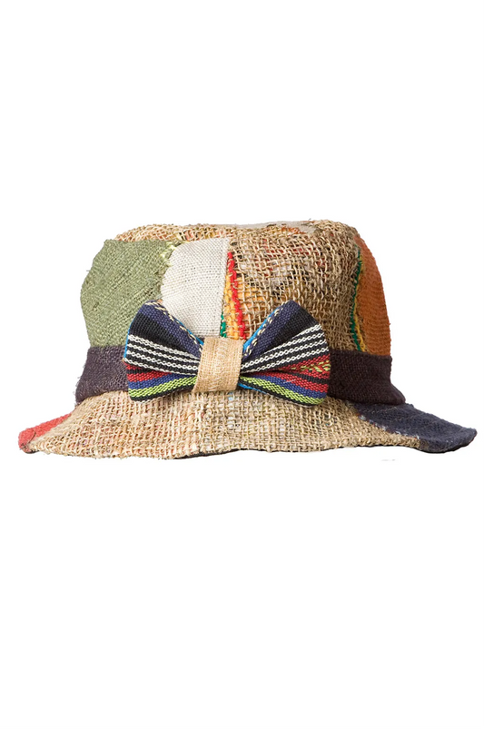 Hemp Bow Bucket Hat