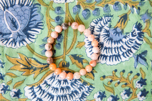 Abundance Bracelet: Shades of Coral