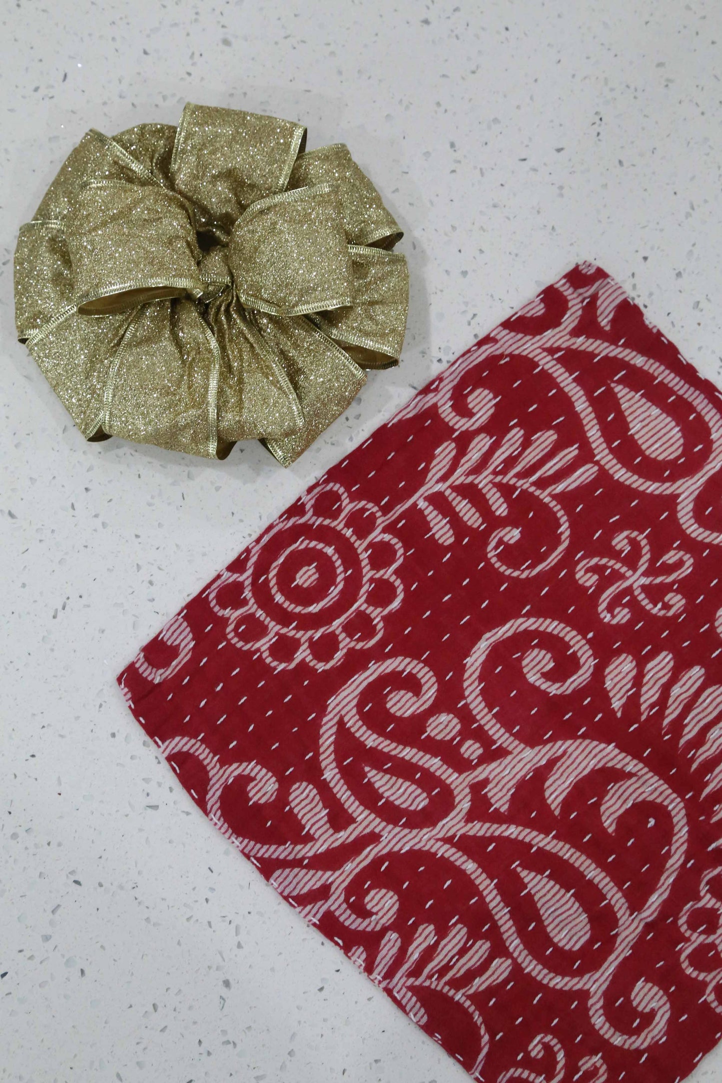 Kantha Dish Cloth | Christmas