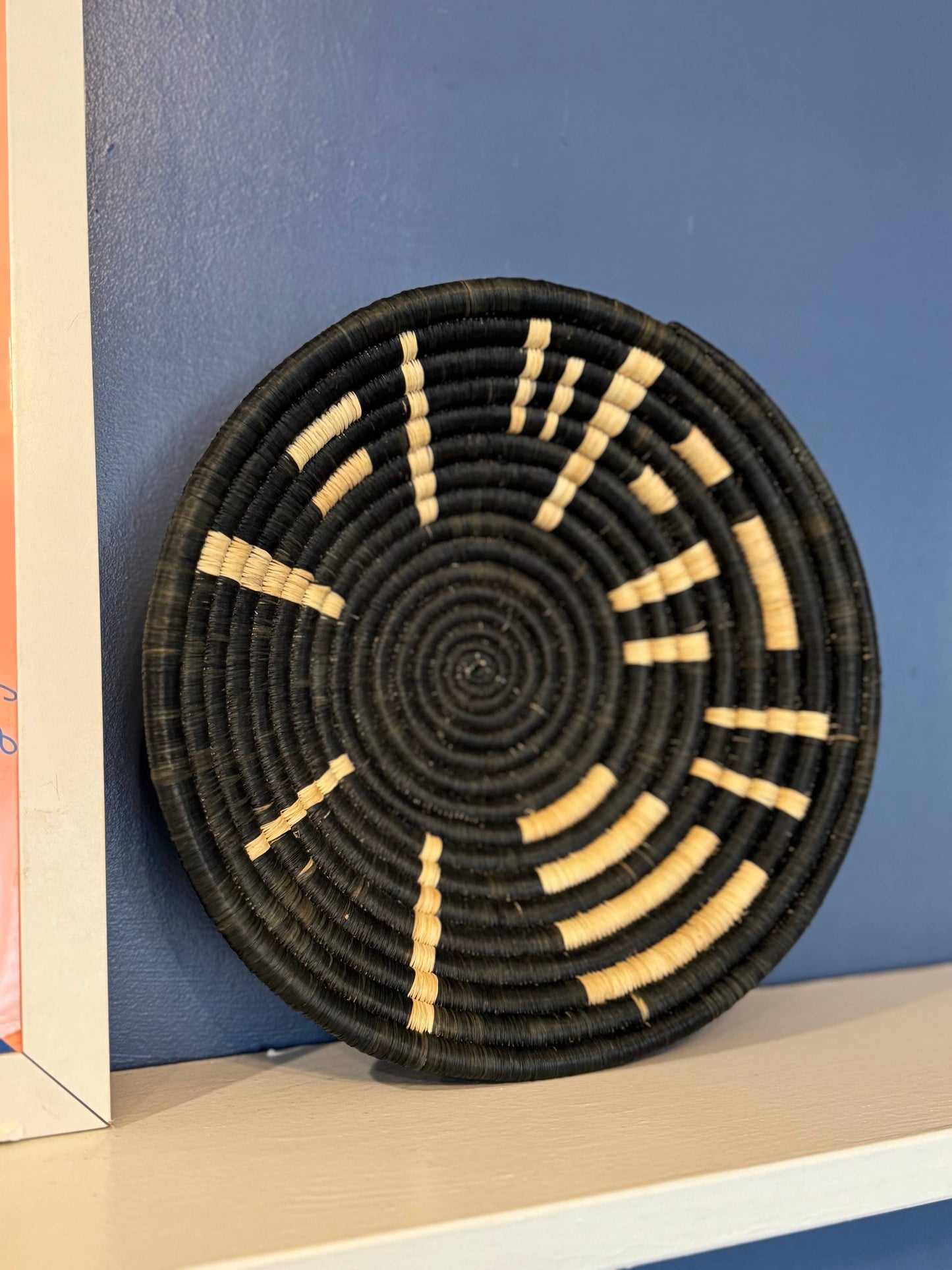 Vision Basket - Black and Tan - Fair Trade