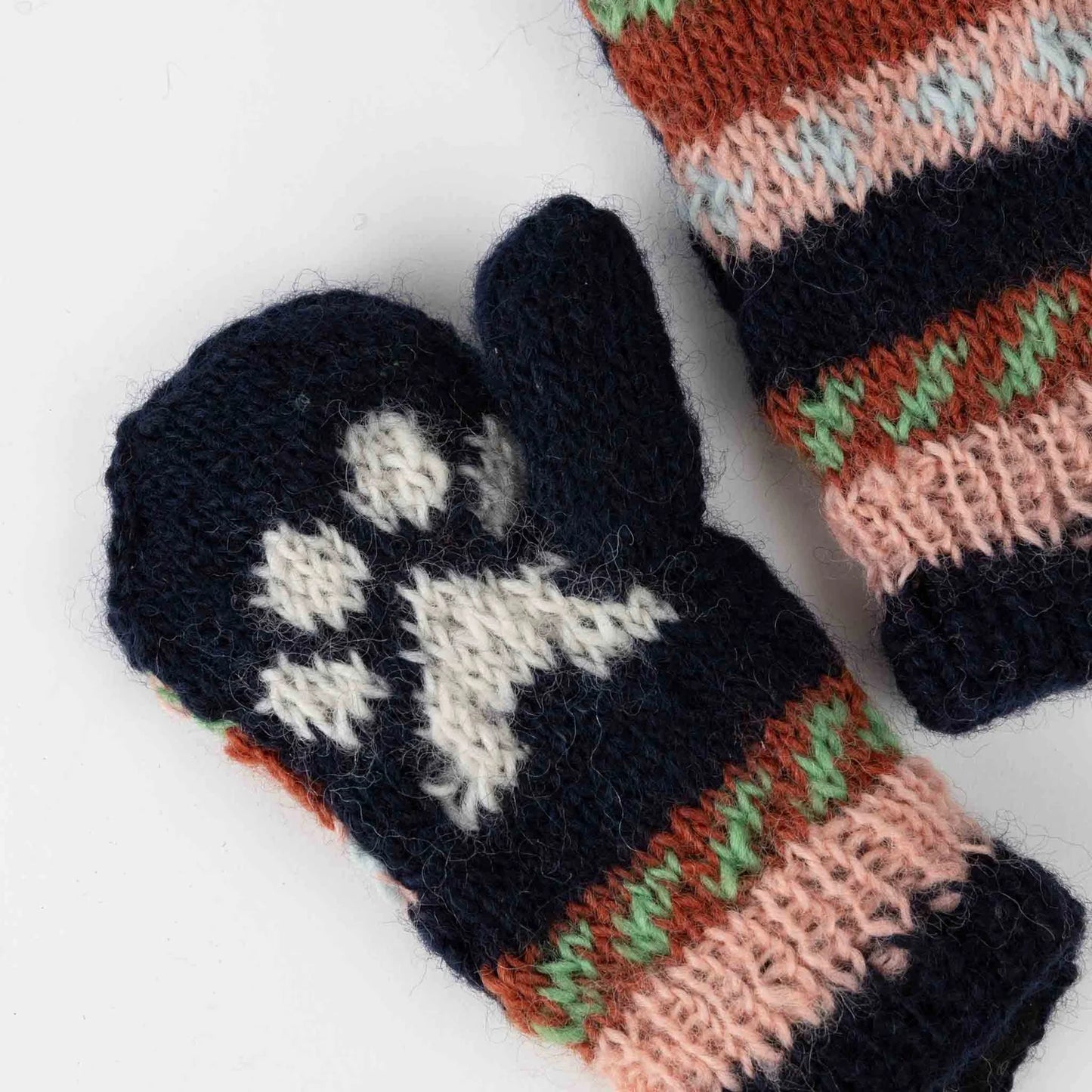 Kids Paw Print Mitts