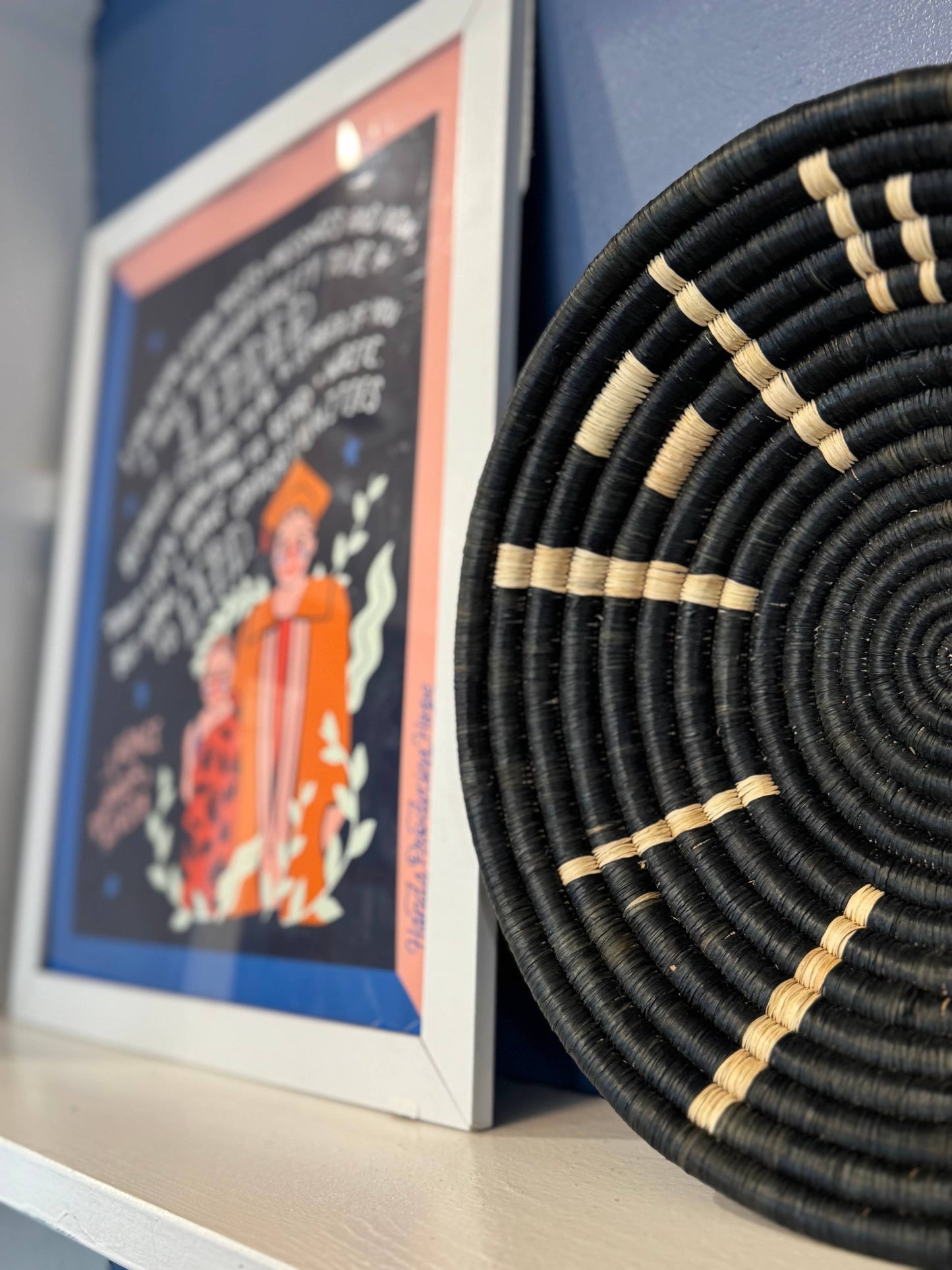 Vision Basket - Black and Tan - Fair Trade