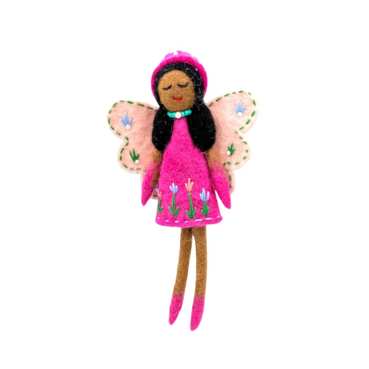 Fern Fairy Felt Ornament: Flower