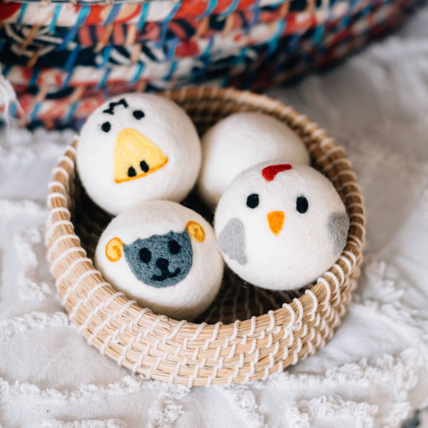 Eco Friendly Wool Dryer Ball - Chicken