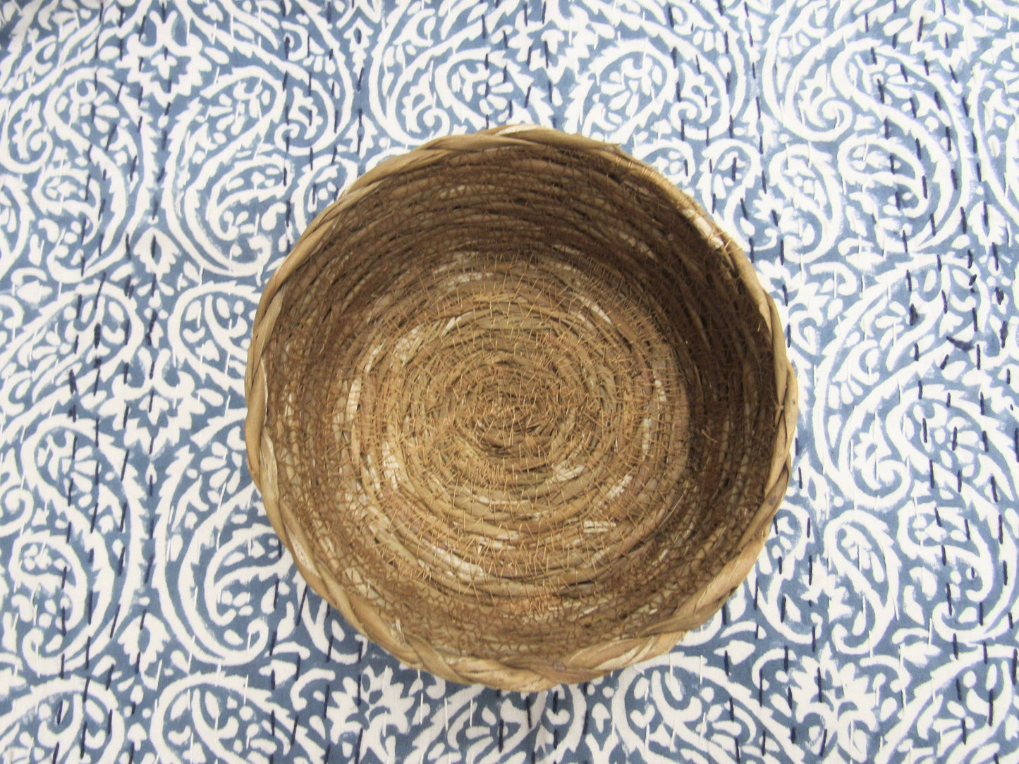 Hand-Stitched Hogla Basket