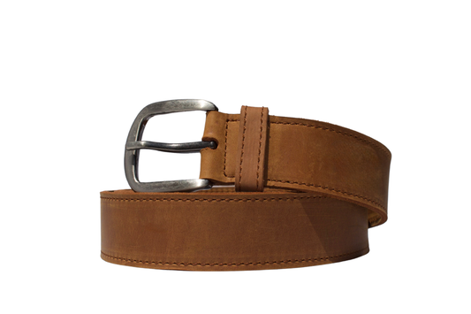 Kilele Leather Belts: Brown