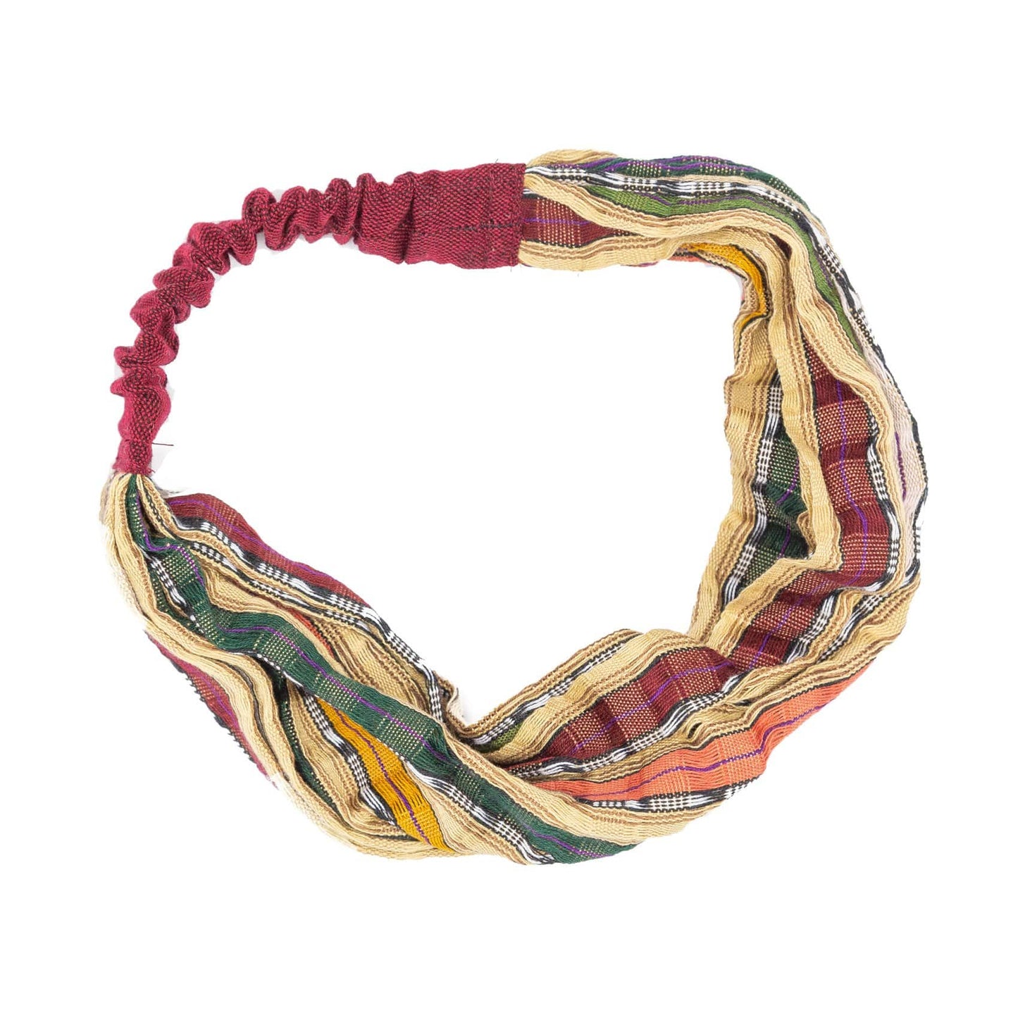 Guatemalan Woven Headband: Navy