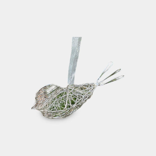 Holiday - Wire Bird Ornament
