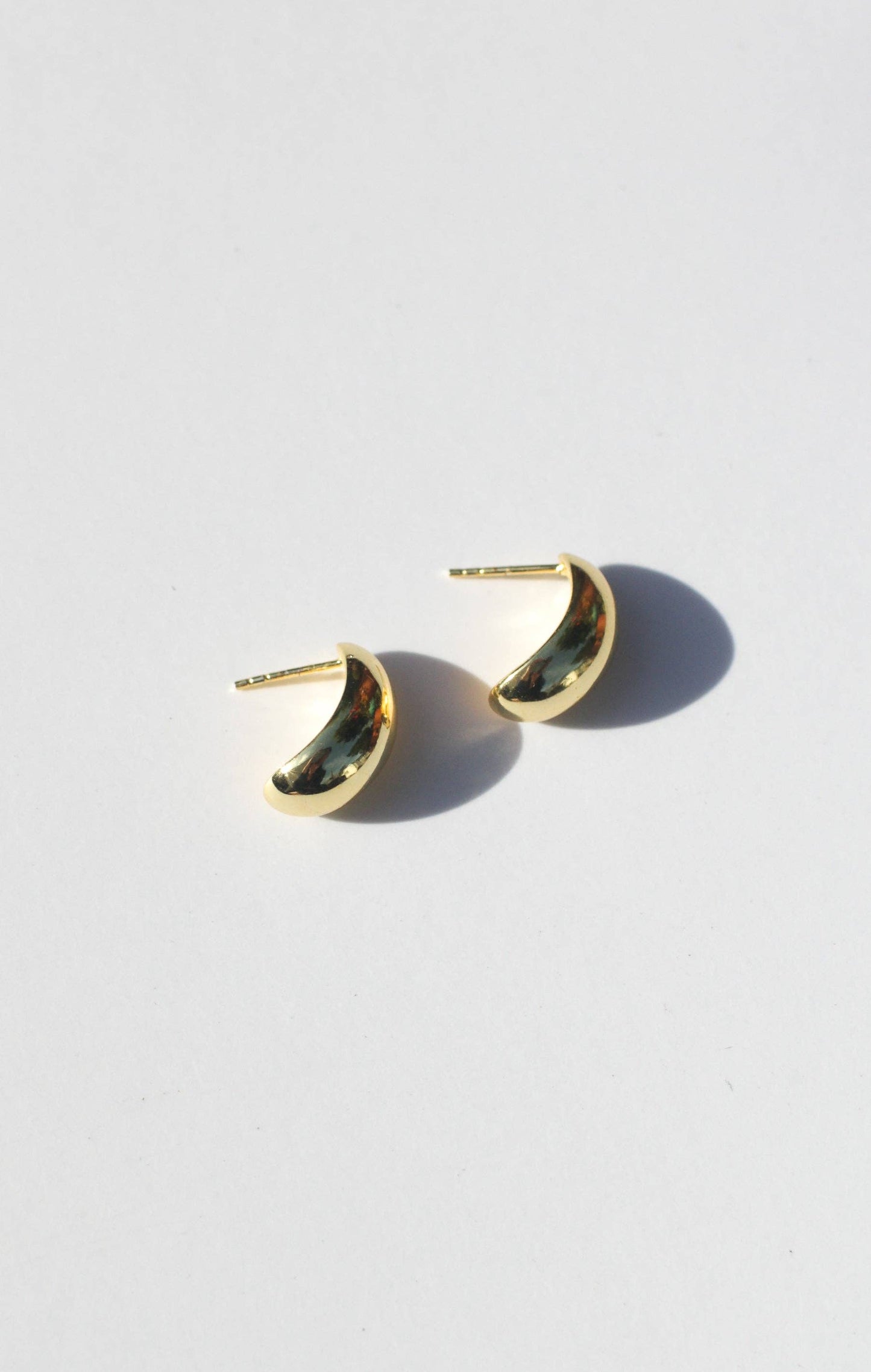 Luxe Gold Huggie Earrings