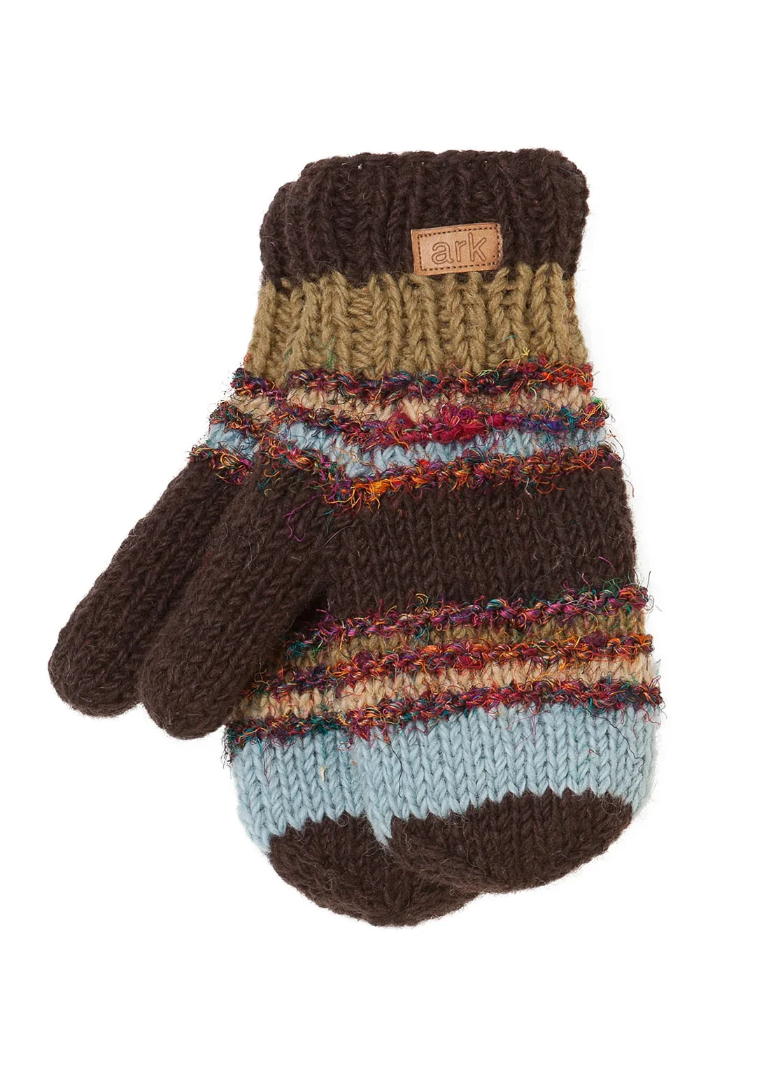 Swool Stripe Mittens