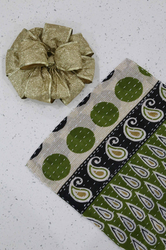 Kantha Dish Cloth | Christmas
