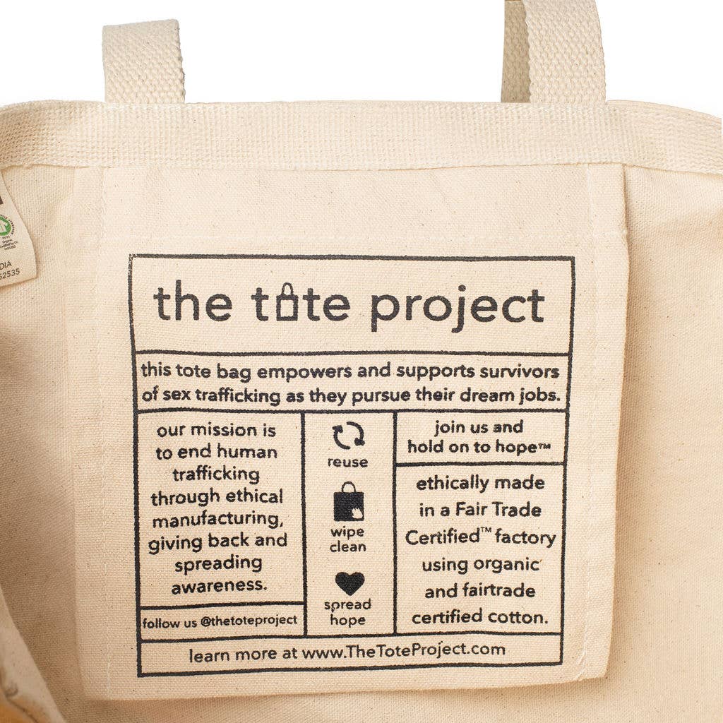 Free to Fly (Birds) | Tote: Beige