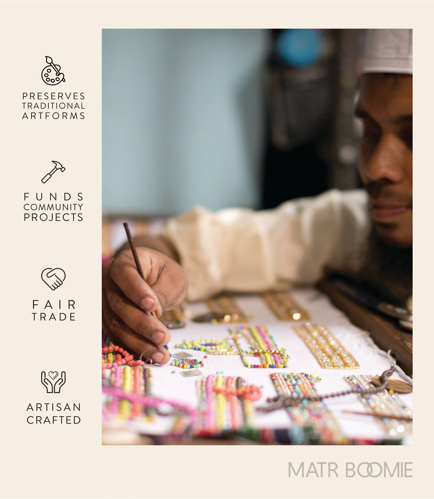 Bairavi Crescent Moon Drop Earrings - Silver