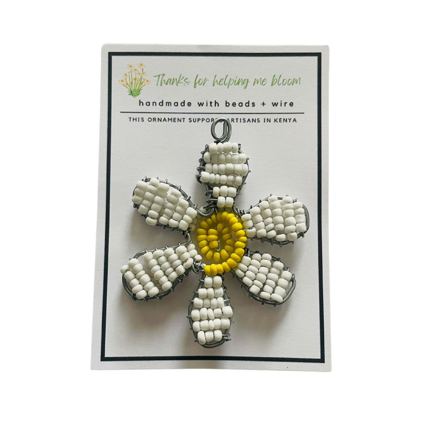 Kenya | Thanks for helping me BLOOM | Ornament