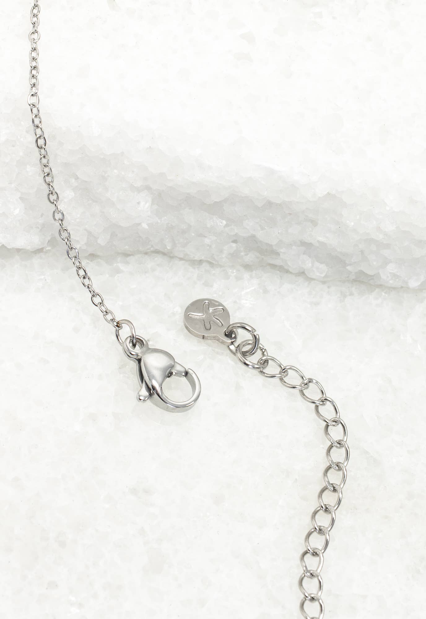 Hope Grows Necklace in Silver & Blue