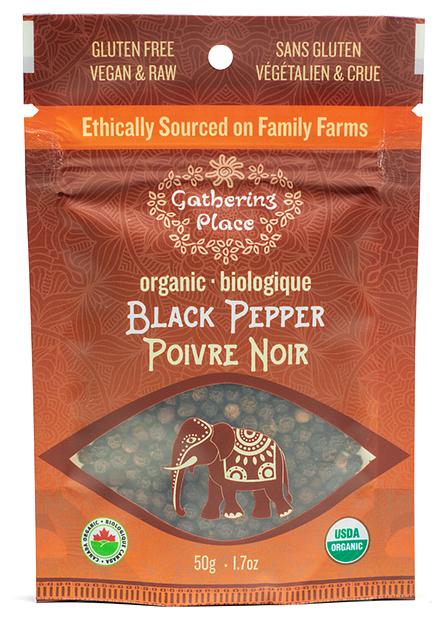 Pepper Black Whole Organic