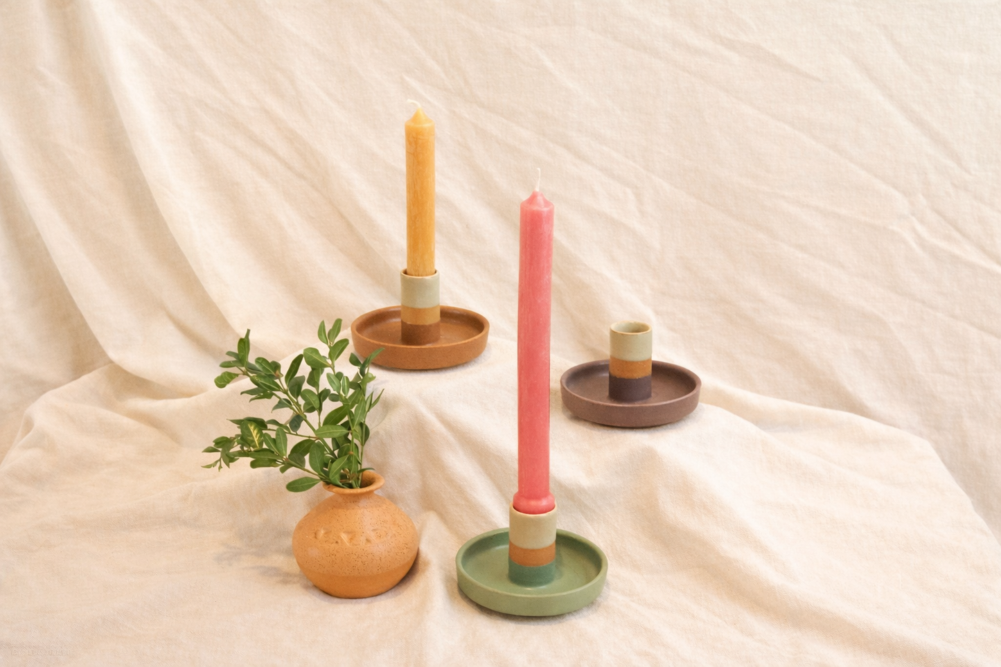 Ceramic Taper Candle Holder