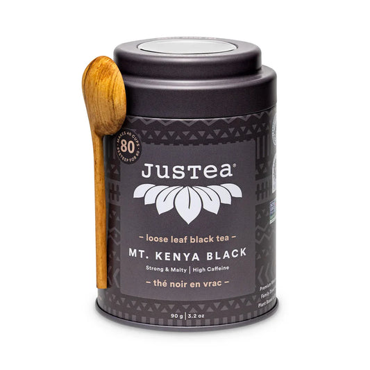 Mount Kenya Black Loose Leaf Tin