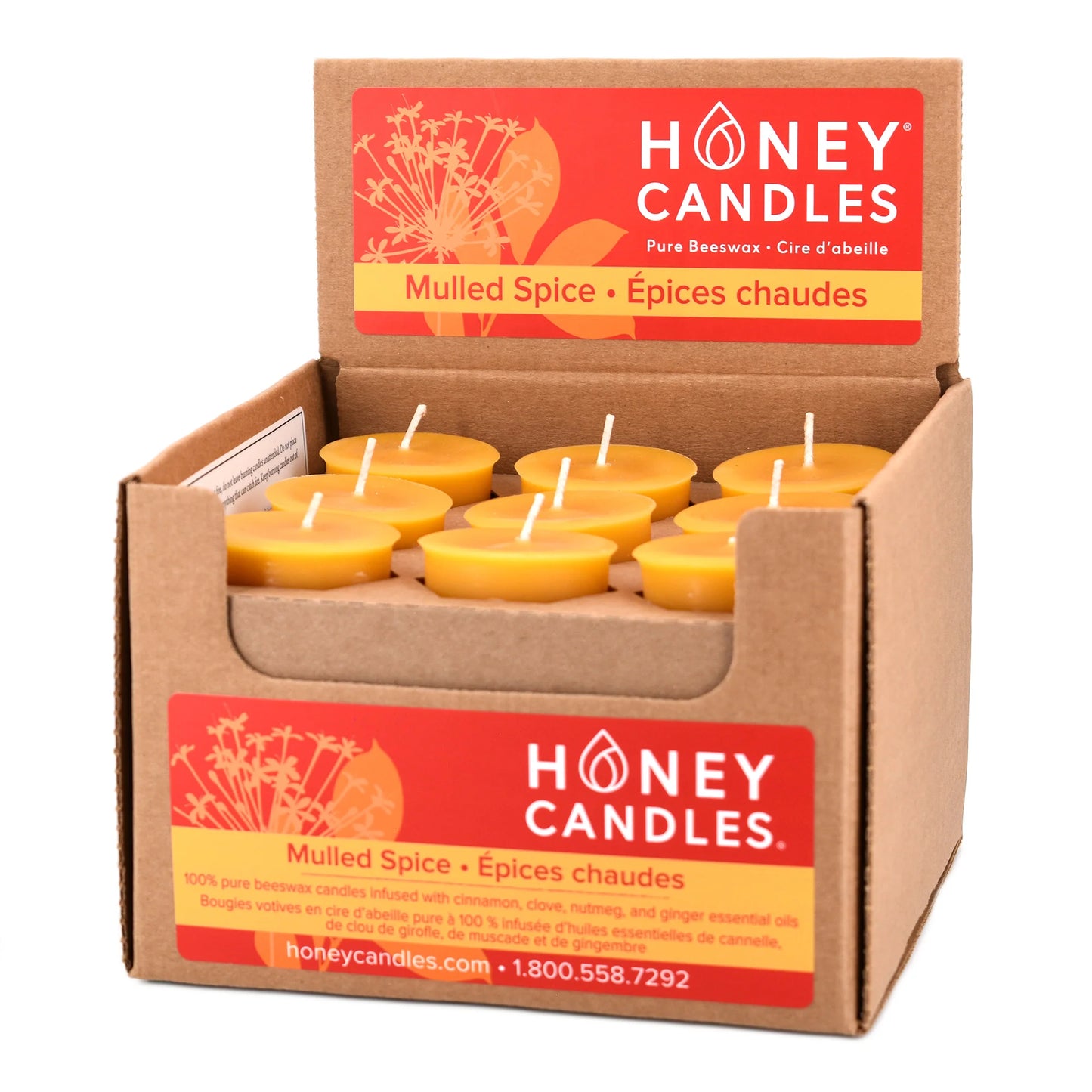 Beeswax-Mulled Spice Votive