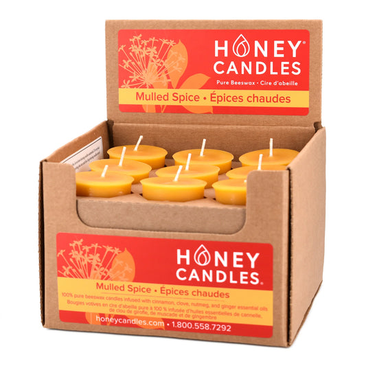Beeswax-Mulled Spice Votive