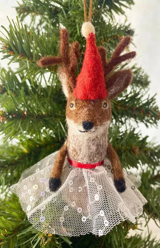 Dancing Deer Ornament
