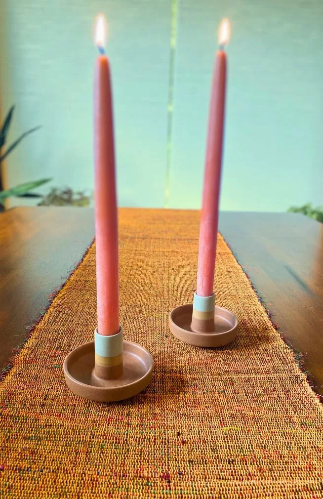 Ceramic Taper Candle Holder