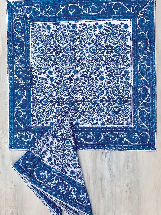 Blue Vine Napkin