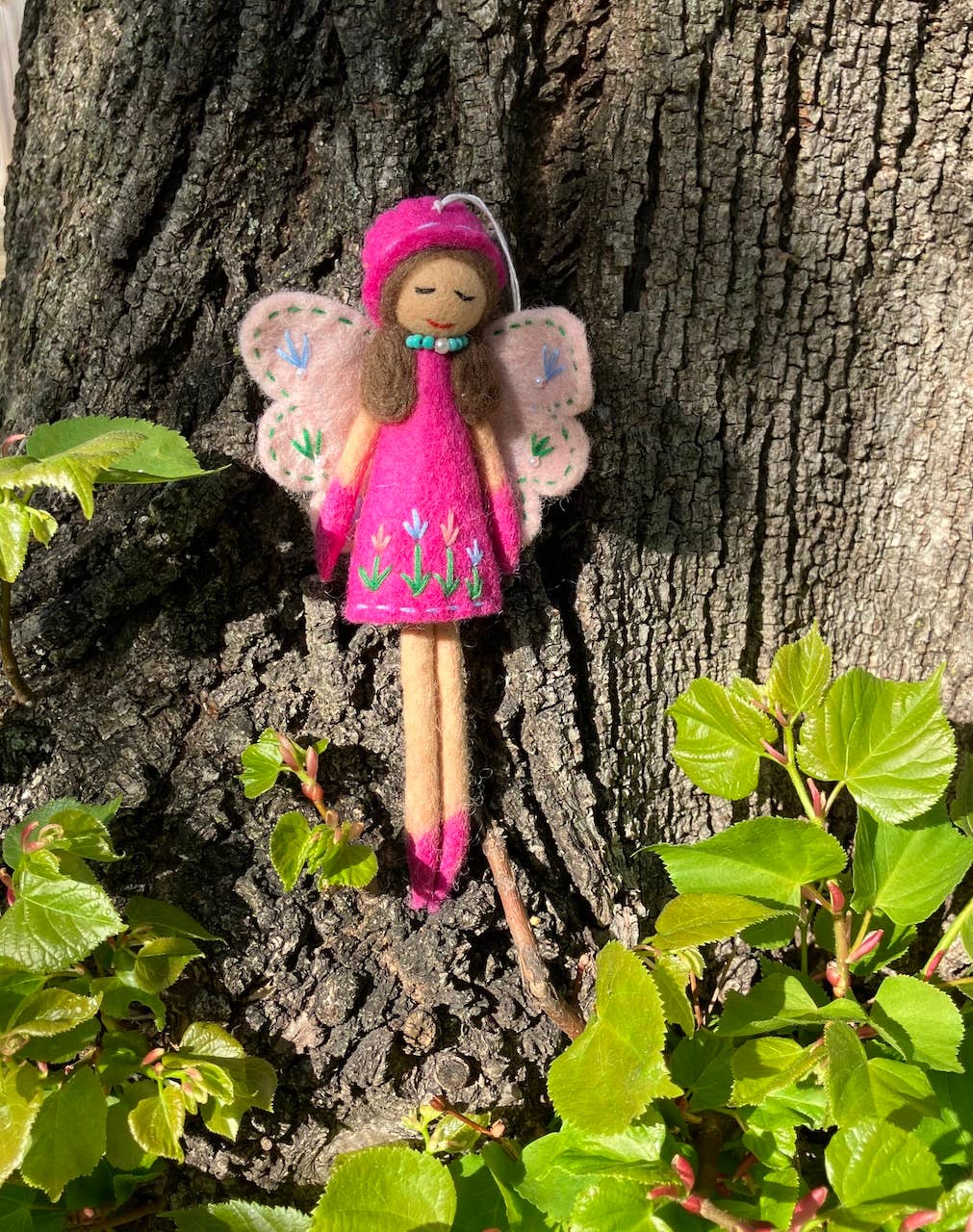 Meadow Fairy Felt Ornament: Celestial