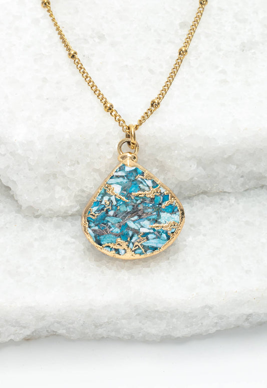 Emperor Stone Blossom Necklace