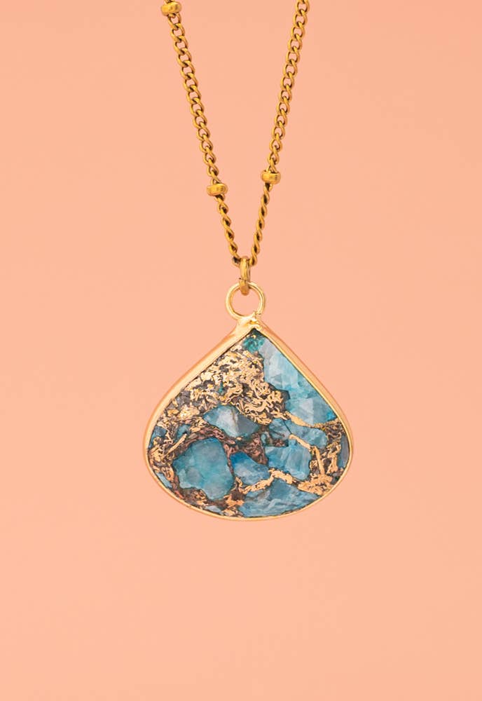 Emperor Stone Blossom Necklace
