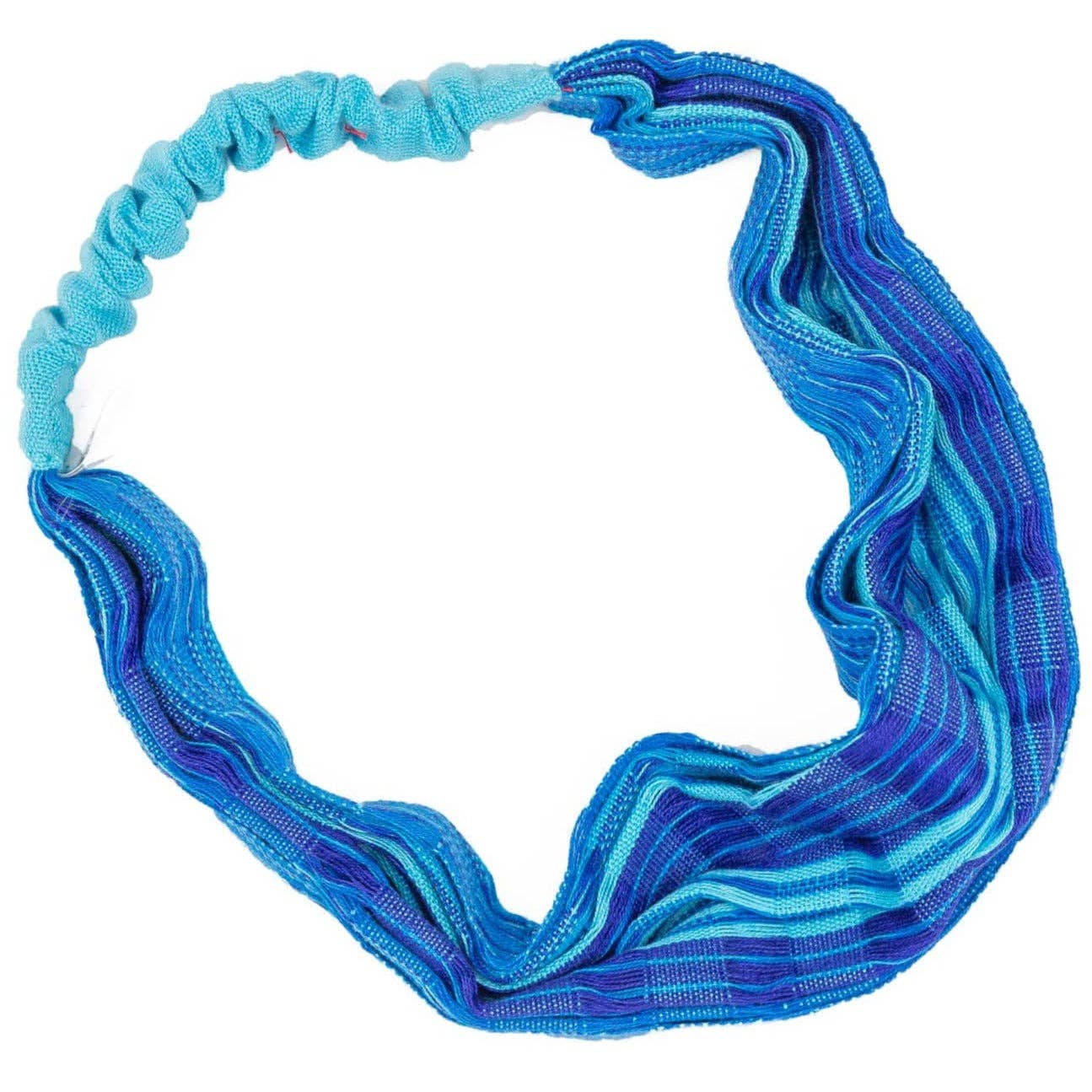 Guatemalan Woven Headband: Navy