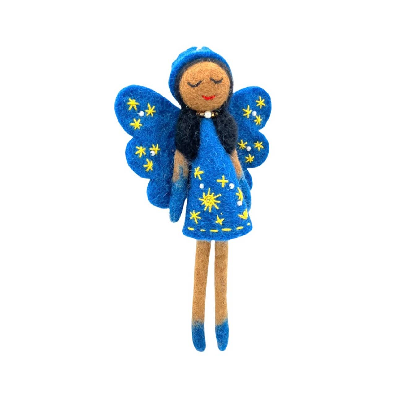 Fern Fairy Felt Ornament: Flower
