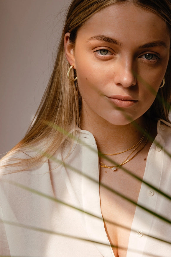 Texturized Hoops - Small (1")