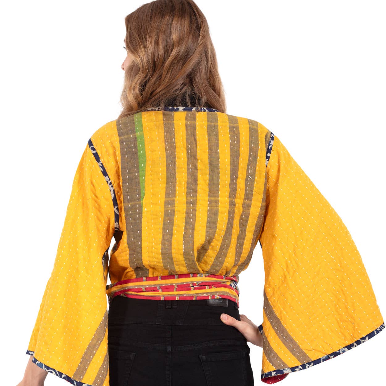 Reversible Kantha Butterfly Top