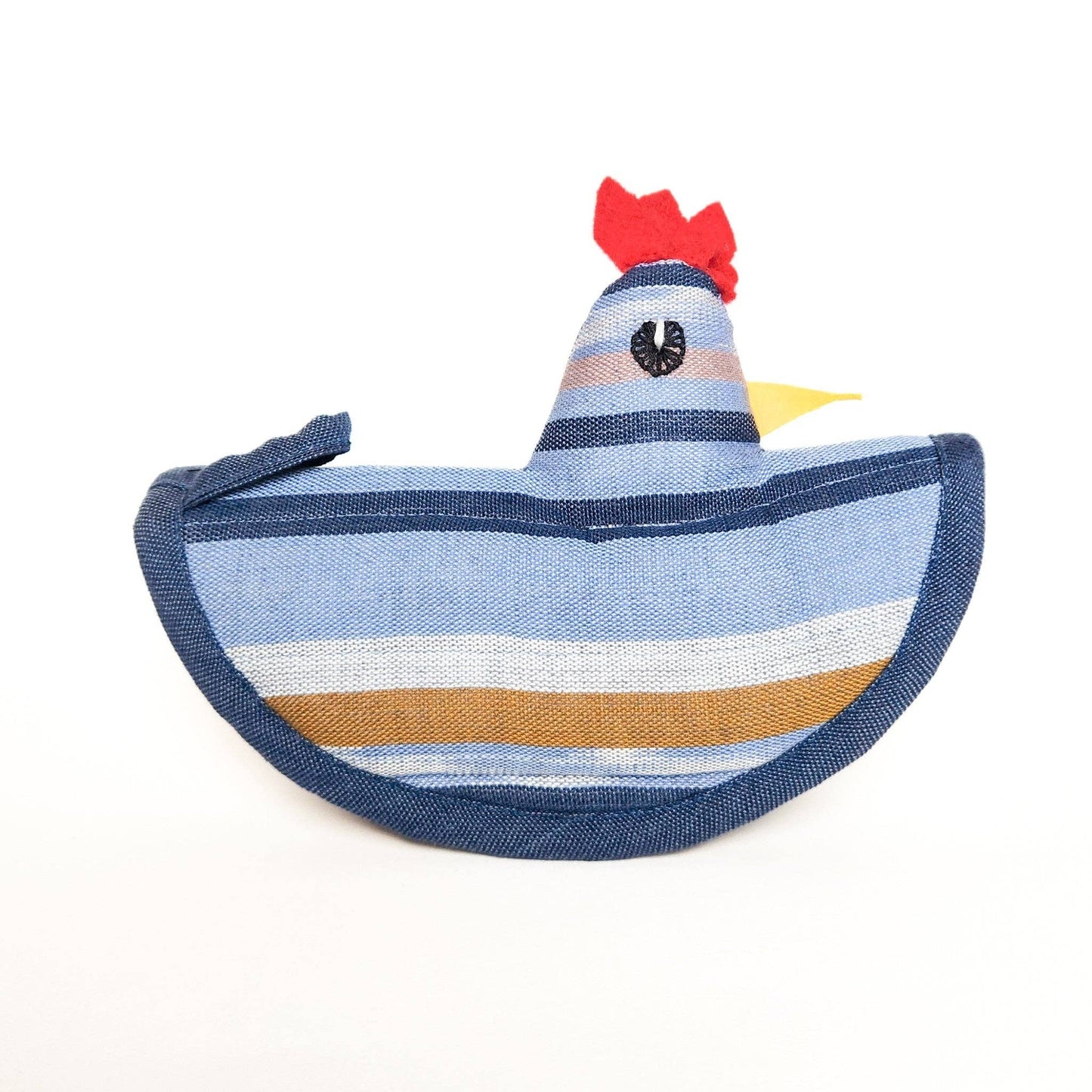 Chicken Pot Holder: Azure