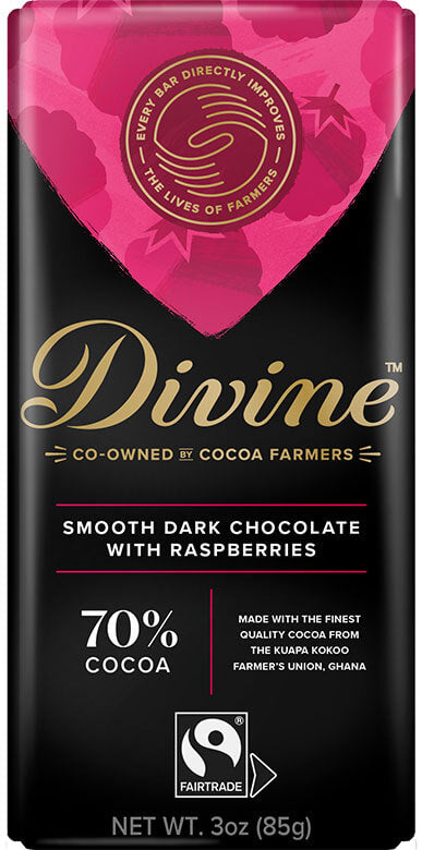 Divine Dark raspberry chocolate