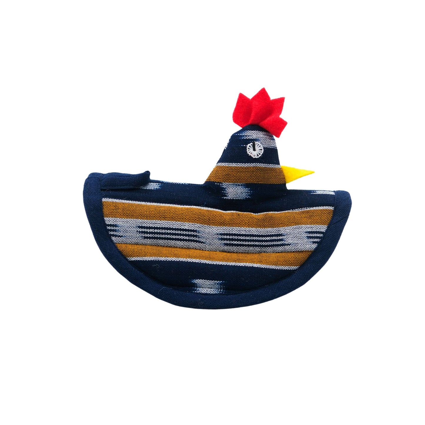 Chicken Pot Holder: Azure