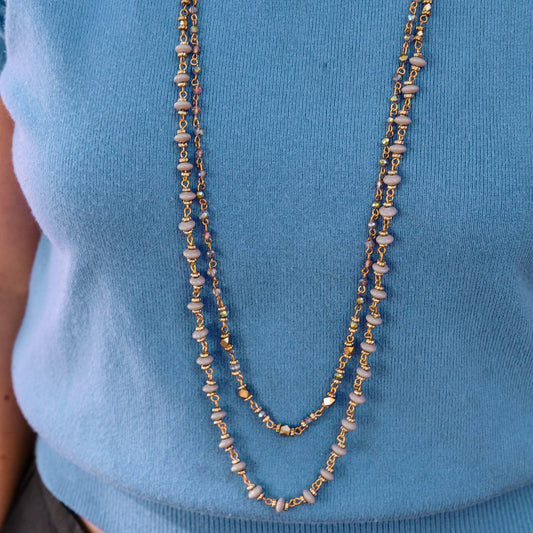 Golden Drift Necklace