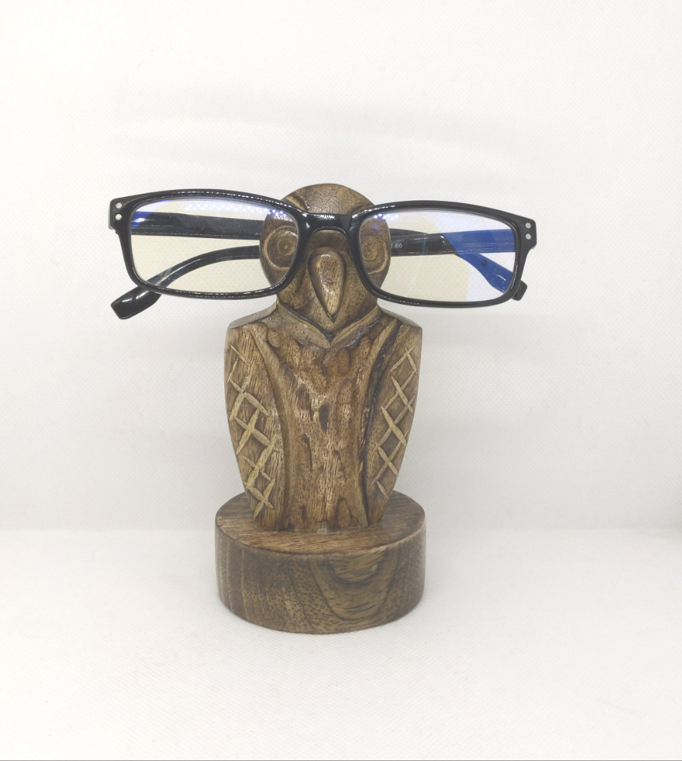 Owl Eye Glass Stand Round