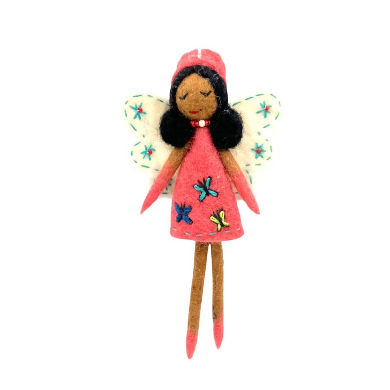 Fern Fairy Felt Ornament: Flower