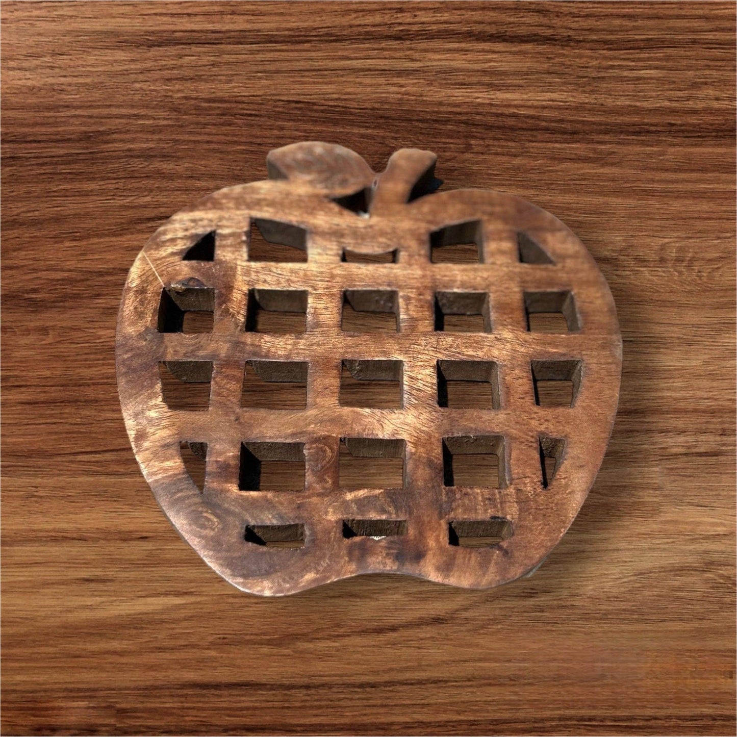 Apple Wooden Trivet