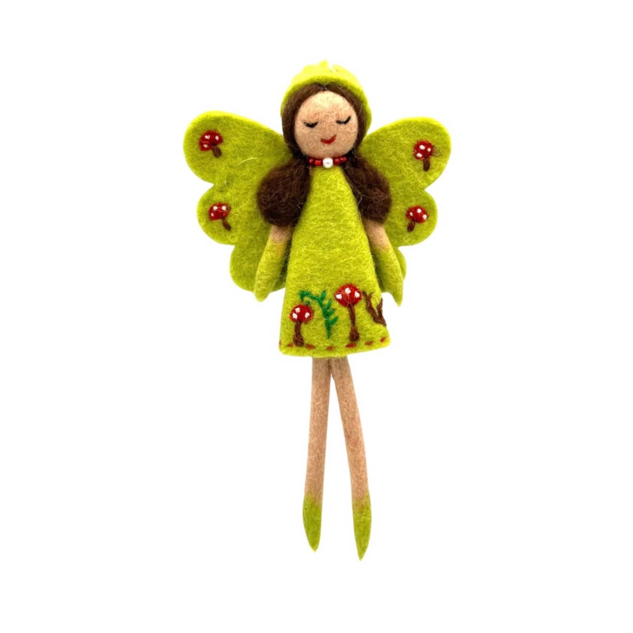 Meadow Fairy Felt Ornament: Celestial