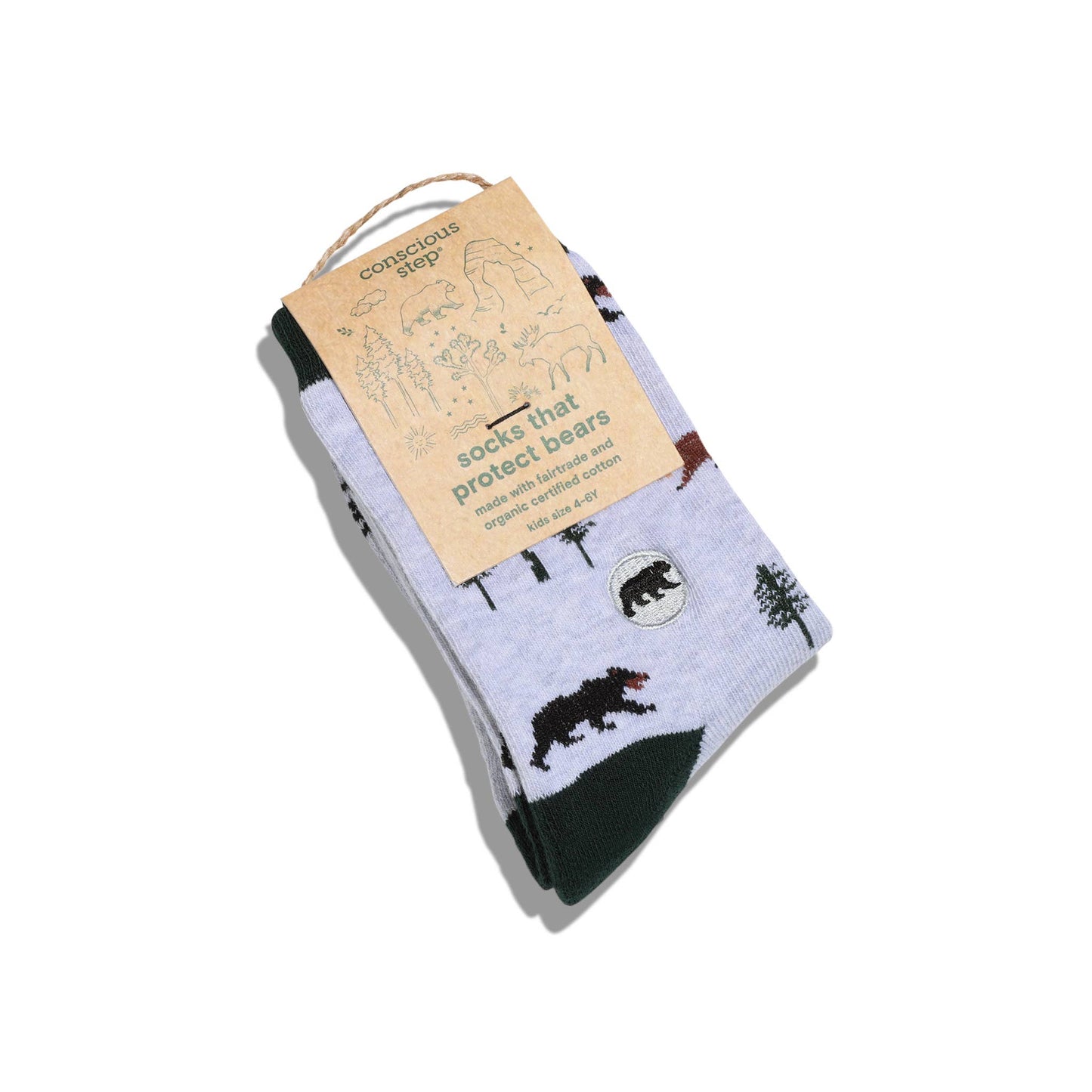 Kids Socks that Protect Bears: Youth