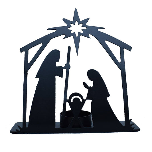 Metal Nativity Scene - Small