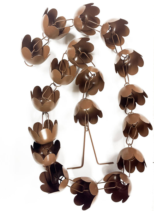 Lily Flower Cup Rain Chain